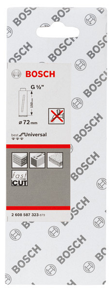 PRO Core Cutter dry, 72 x 150 mm, G 1/2