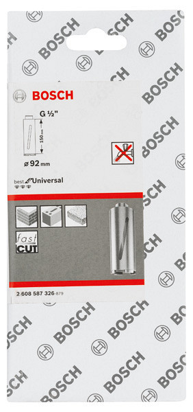 PRO Core Cutter dry, 92 x 150 mm, G 1/2