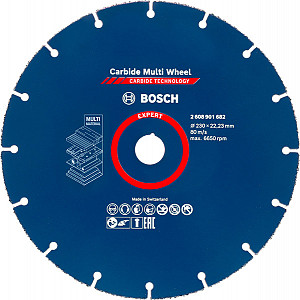 Rezalna plošča EXPERT Carbide Multi Wheel, 230 mm, 22,23 mm