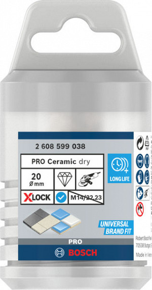 Rezkar PRO Ceramic dry M14, 20 x 35 mm