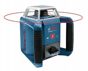 Rotacijski laser GRL 400 H + LR 45 v kovčku L-BOXX