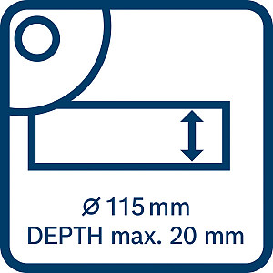 Sistemski pribor GDE 115/125 FC-T