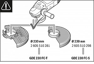 Sistemski pribor GDE 230 FC-S