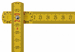 Leseni meter STABILA 707 rumeni, 2m