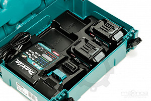 Set akumulatorjev MAKITA XGT (2 x 40V/2,5Ah + DC40RA)