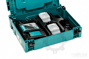 Set akumulatorjev MAKITA (2 x 18V/3,0Ah + DC18RC)