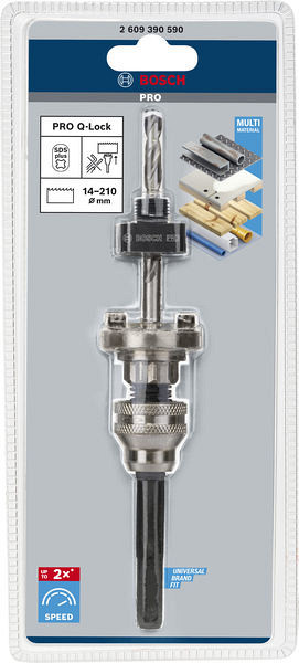 Vpenjalni sistem PRO Q-Lock, SDS plus Socket za sistem Quick Change SDS plus za žago za izrezovanje lukenj